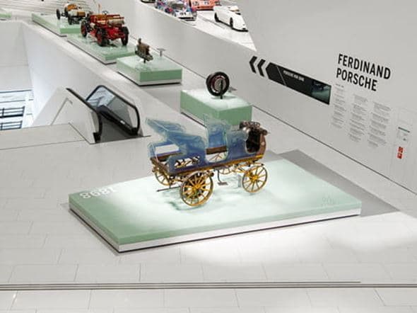 Porsche Museum in Zuffenhausen